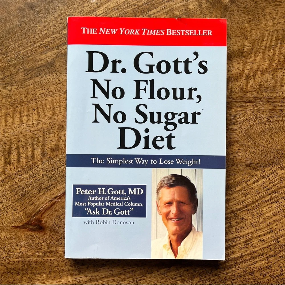 Dr Gott’s Book Bundle No Flour No Sugar Diet Book & No Flour No Sugar Cookbook